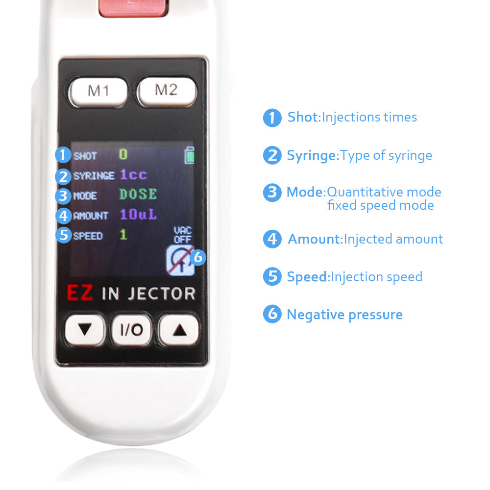 EZ Vacuum Injector Meso therapy Gun XYZDreams