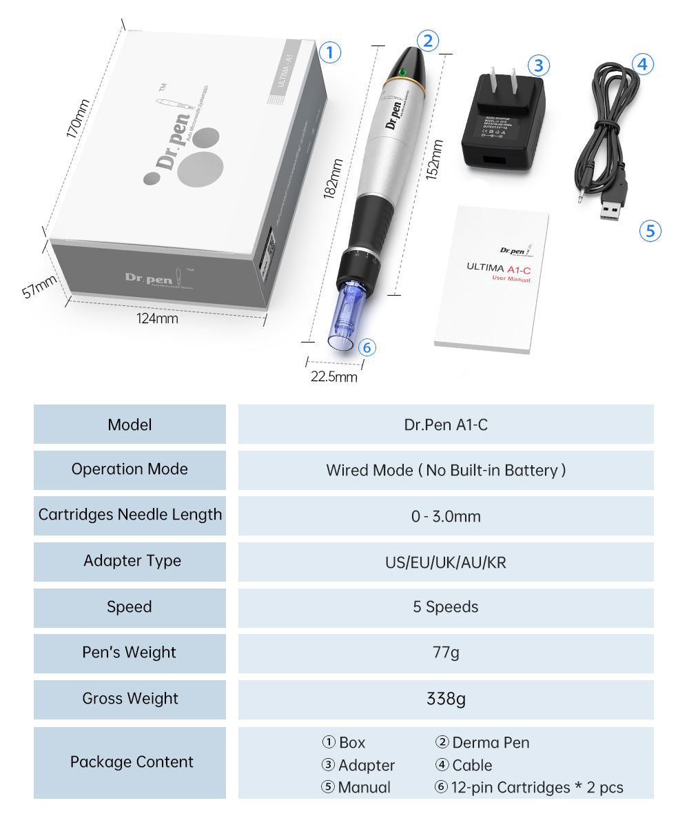 Dr.Pen A1C Microneedle Pen XYZDreams