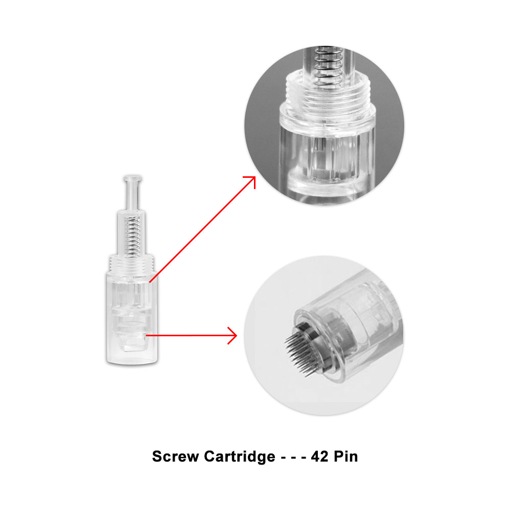 Screw Cartridge Replacement Heads Microneedling Tips XYZDreams