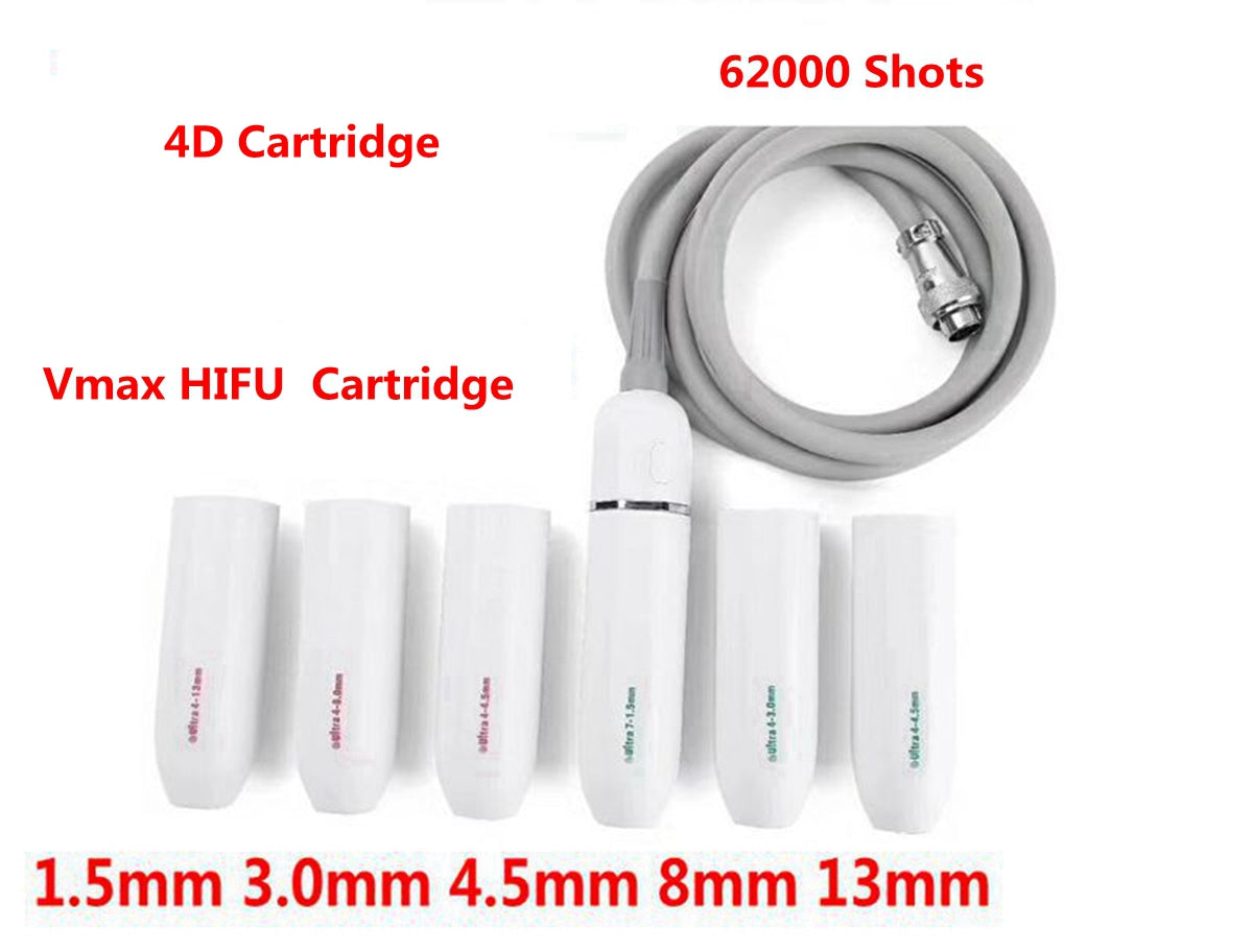 2D/3D/4D/Vmax/ Vaginal Tightening/ HIFU Cartridge XYZDreams