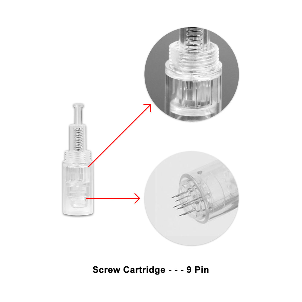 Screw Cartridge Replacement Heads Microneedling Tips XYZDreams