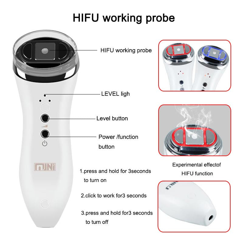 HIFU Skin RF LED Lift Massager XYZDreams