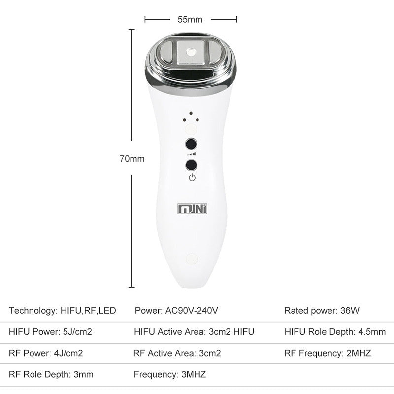 HIFU Skin RF LED Lift Massager XYZDreams