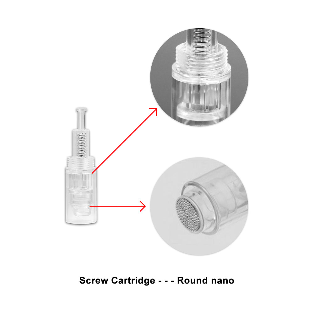 Screw Cartridge Replacement Heads Microneedling Tips XYZDreams