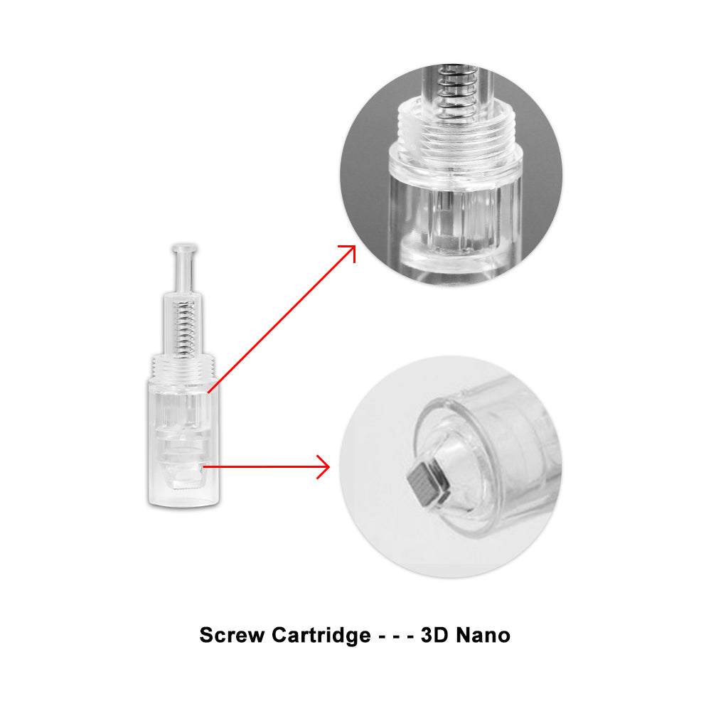 Screw Cartridge Replacement Heads Microneedling Tips XYZDreams