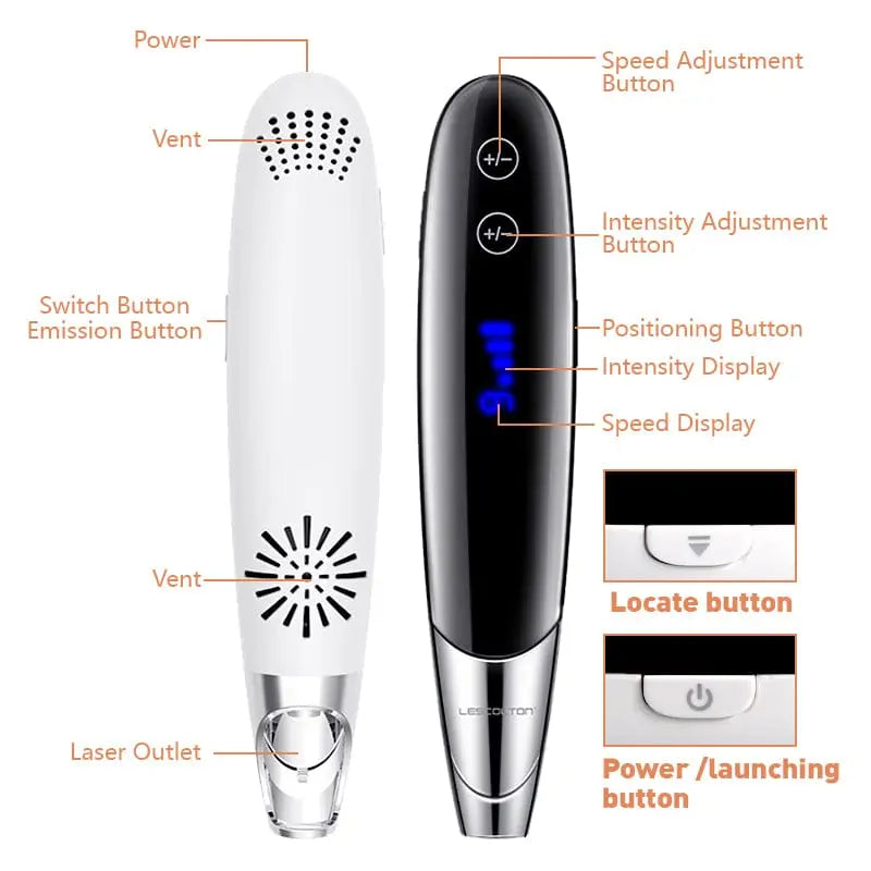 Tattoo Laser Scar Spot Removal Pen Mole Remove Picosecond Blue Light Therapy XYZDreams